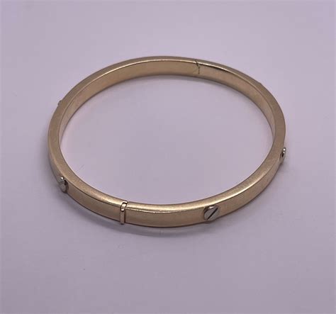 cartier nut and bolt bracelet